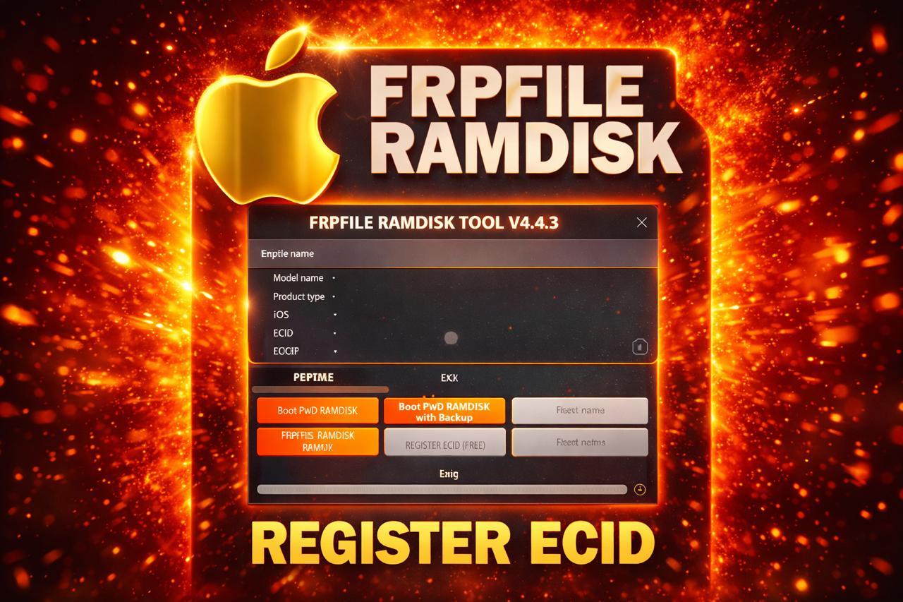 FrpFile RamDisk Tool - Bypass Passcode/Disable IOS 11 ao 16  API Automático